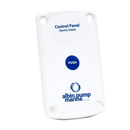 ALBIN GROUP Marine Control Panel Standard Electric Toilet 07-66-023